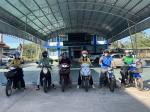 การรณรงค์สวมหมวกนิรภัย 100 %